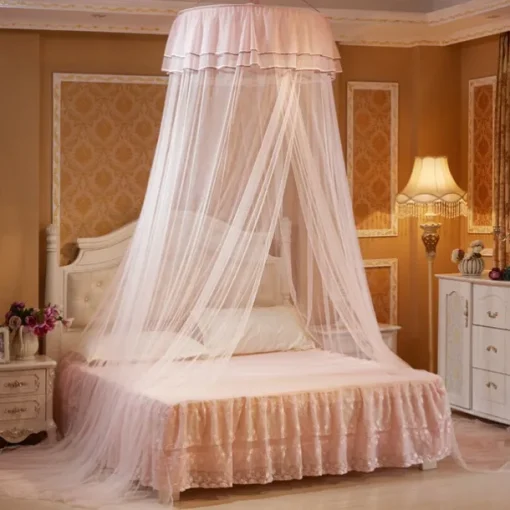 Kids Bed Canopy Double Layer Canopy for Bed,Nursery Room Baby Crib Tent Mosquito Net for Girls Boys