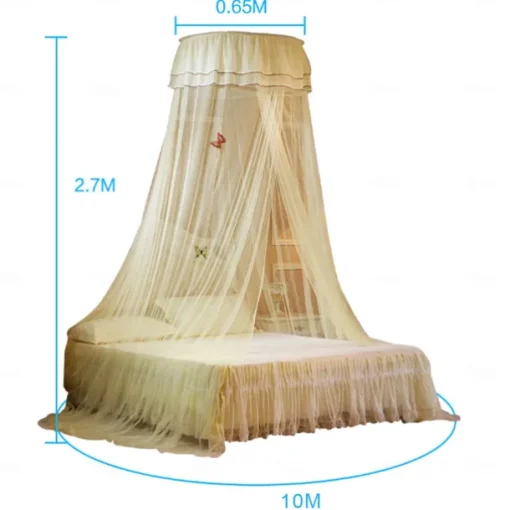 Kids Bed Canopy Double Layer Canopy for Bed,Nursery Room Baby Crib Tent Mosquito Net for Girls Boys