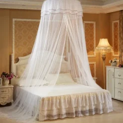 Kids Bed Canopy Double Layer Canopy for Bed,Nursery Room Baby Crib Tent Mosquito Net for Girls Boys