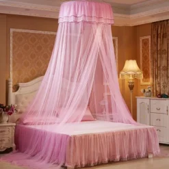 Kids Bed Canopy Double Layer Canopy for Bed,Nursery Room Baby Crib Tent Mosquito Net for Girls Boys