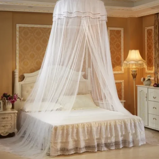 Kids Bed Canopy Double Layer Canopy for Bed,Nursery Room Baby Crib Tent Mosquito Net for Girls Boys