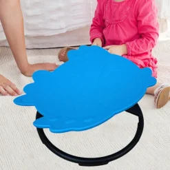 Kids Swivel Rotating Stool - Portable Anti-Slip Sensory Chair for Balance Improvement