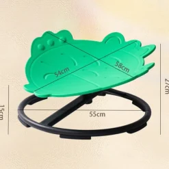 Kids Swivel Rotating Stool - Portable Anti-Slip Sensory Chair for Balance Improvement