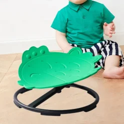 Kids Swivel Rotating Stool - Portable Anti-Slip Sensory Chair for Balance Improvement