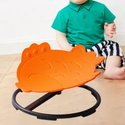 Kids Swivel Rotating Stool - Portable Anti-Slip Sensory Chair for Balance Improvement