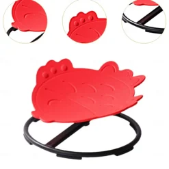 Kids Swivel Rotating Stool - Portable Anti-Slip Sensory Chair for Balance Improvement