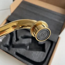 Kitchen faucet - Single Handle One Hole Electroplated Standard Spout Centerset Retro Vintage / Minimalist Kitchen Taps