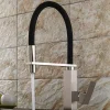 Kitchen Faucet - Single Handle One Hole Electroplated Pull-Out / ­Pull-Down / Tall / ­High Arc Centerset Contemporary Kitchen Taps