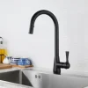 Kitchen Faucet with Pull-out Spray - Single Handle One Hole Electroplated / Painted Finishes Pull-out / Pull-down / Standard Spout / Tall / High Arc Centerset Modern Contemporary Kitchen Taps