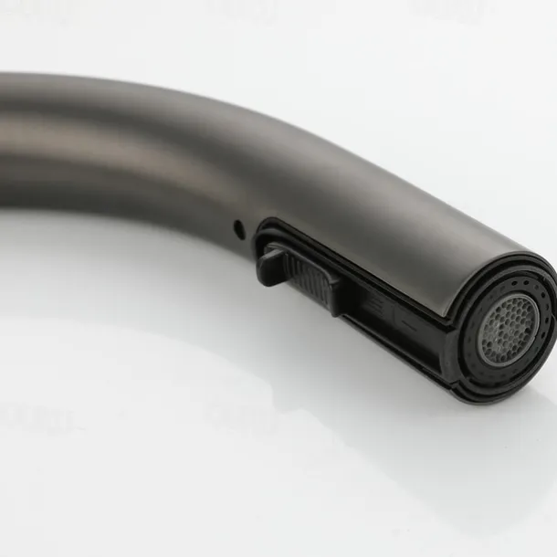 Kitchen Faucet with Pull-out Spray - Single Handle One Hole Electroplated / Painted Finishes Pull-out / Pull-down / Standard Spout / Tall / High Arc Centerset Modern Contemporary Kitchen Taps