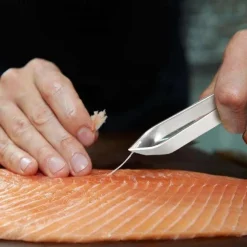 Kitchen Fish Bone Tweezers Stainless Steel Pincer Clip Puller Remover Fish Bone Plucking Clamp Kitchen Accessories