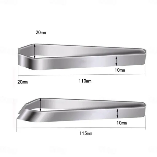 Kitchen Fish Bone Tweezers Stainless Steel Pincer Clip Puller Remover Fish Bone Plucking Clamp Kitchen Accessories