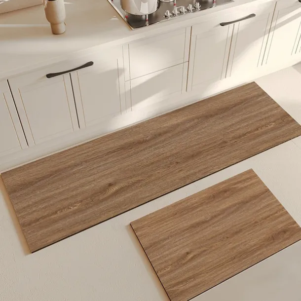 Kitchen Floor Mat Anti Slip and Oil Resistant Household Mat Bathroom Water Absorption Strip Entrance Mat Door Mat Bedroom Carpet