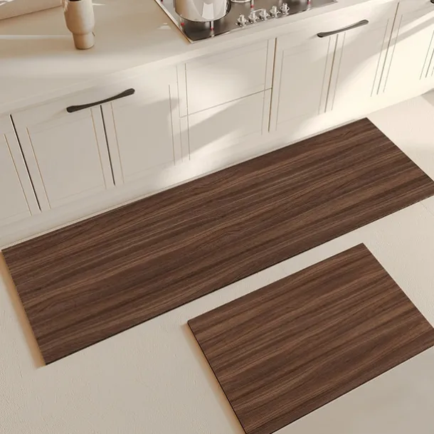 Kitchen Floor Mat Anti Slip and Oil Resistant Household Mat Bathroom Water Absorption Strip Entrance Mat Door Mat Bedroom Carpet