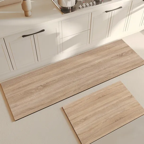 Kitchen Floor Mat Anti Slip and Oil Resistant Household Mat Bathroom Water Absorption Strip Entrance Mat Door Mat Bedroom Carpet