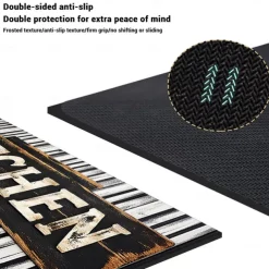 Kitchen Mat Area Rug Non-Slip Oil Proof Floor Mat Livingroom Rug Indoor Outdoor Mat Bedroom Decor Bathroom Mat Entrance Rug Door Mat