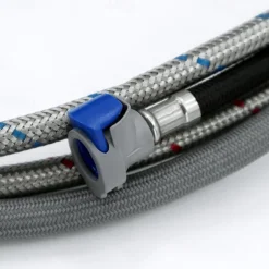 Kitchen Sink Mixer Faucet with Pull Out Spray, 360 Rotating Single Handle Pull Down Tap Nickel Brushed 304 Stainless Steel Deck Mounted Kitchen Vessel Taps