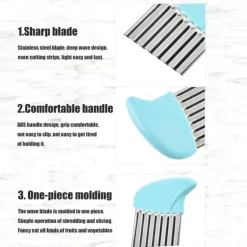 Kitchen Spiral and V-Shaped Tools, Spiral Slicer Blade Hand Slicer Cutter Potato Cucumber Vegetables Spirals Knife Kitchen Accessories Tool,Manual Screw Peelers Kitchens and Dining Toolings