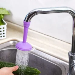 Kitchen Tap Shower Water Saver Rotatable Splash Proof Since Faucet Filter Valve Province Water Tank Water Saving Valve