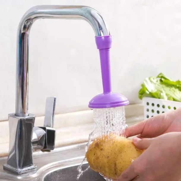 Kitchen Tap Shower Water Saver Rotatable Splash Proof Since Faucet Filter Valve Province Water Tank Water Saving Valve