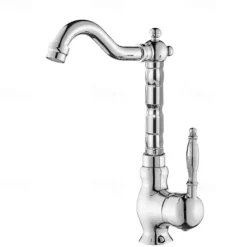 Kitchen Taps Sink Mixer Vessel Faucet, Single Handle with Cold and Hot Hose