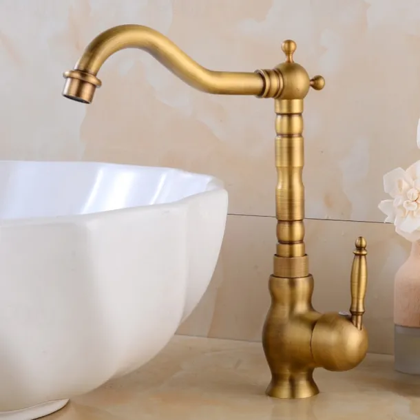 Kitchen Taps Sink Mixer Vessel Faucet, Single Handle with Cold and Hot Hose