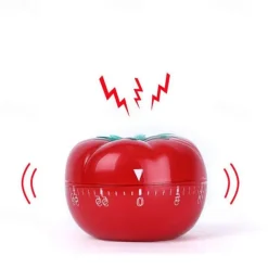 Kitchen Timer Baking Alarm Clock Tomato Reminder Mechanical Countdown Timer