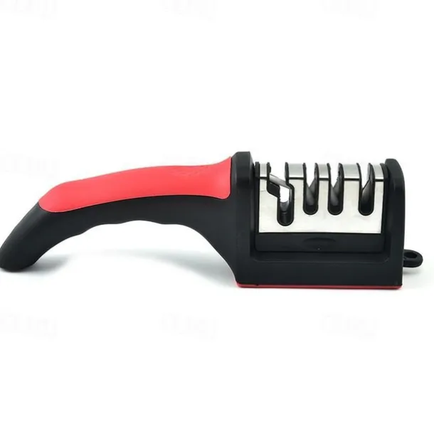Knife Sharpener 4 Stages Professional Kitchen Sharpening Stone Grinder Knives Whetstone Tungsten Diamond Ceramic Sharpener Tool