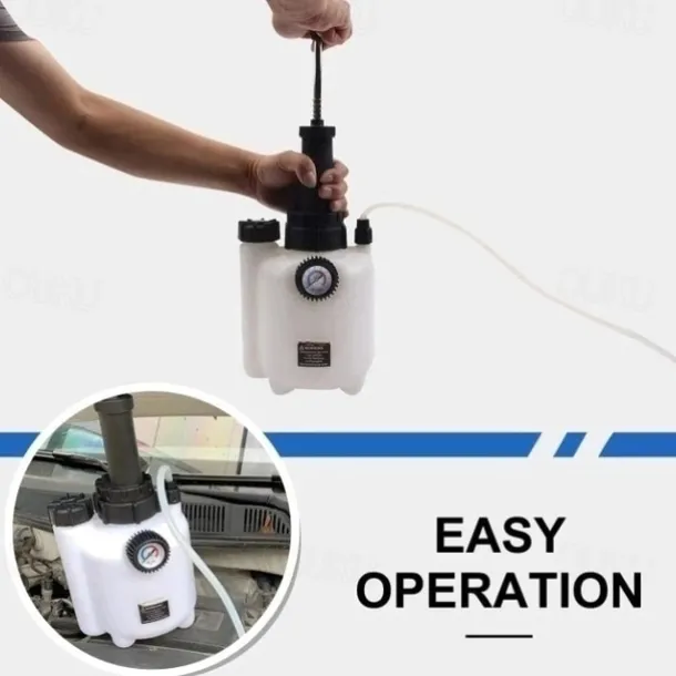 3L Brake Bleeder Car Brake Bleeder Brake Fluid Changer With 1L Suction Container For E20 (45mm)