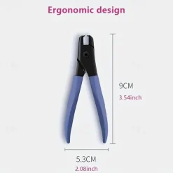 Labor Saving Nail Clippers, Wide Jaws Sharp Nail Clippers, Stainless Steel Nail Clippers For Thick And Hard Fingernail And Toenail