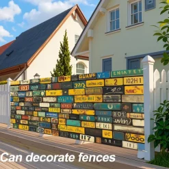 Landscape Door Decorations Garage Door Cover Spring Lake Outdoor Banner Large Backdrop for Holiday Outdoor Garage Door Home Wall Decorations