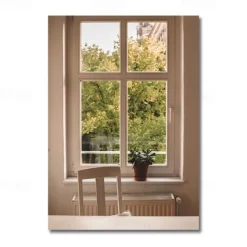 Landscape Wall Art Canvas The Window Modern Art Landscape Home Decoration Décor Rolled Canvas No Frame Unframed