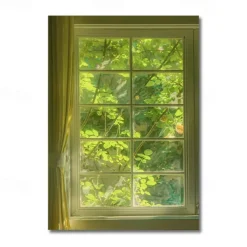 Landscape Wall Art Canvas The Window Modern Art Landscape Home Decoration Décor Rolled Canvas No Frame Unframed