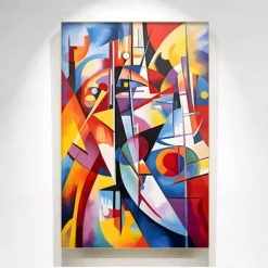 Large Abstract Art Painting on Canvas Hand-painted Original Colorful Canvas Wall Art Colourful Living room Painting on Canvas For Home Decor