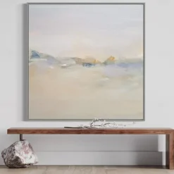 Large Abstract seascape Oil Painting hand painted Sky and Beach oil painting Canvas Wall Art Modern Coastal painting Wall Art painting for Living Room Ocean Decoration