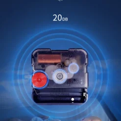 Large Black Wall Clock Vintage Metal Quartz Clocks Silent Non-Ticking Wall Watches Stylish Design Great for Living Rooms Kitchens Cafes Black 60 cm