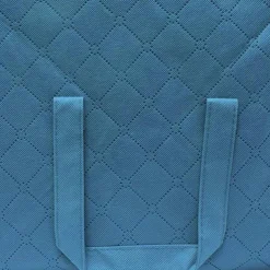 Large Capacity Clothes Storage Bag Organizer with Reinforced Handle Thick Fabric for Comforters Blankets Bedding Foldable with Sturdy Zipper 61X33X31cm