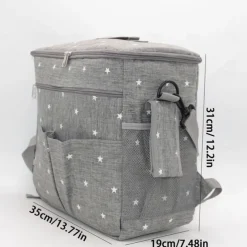 Large Capacity Shoulder Bag Bento Box - Insulated Lunch Bag for Outdoor Picnics, Teens, and Office Workers - Ideal for Schools, Classrooms, Cafeterias, and Back to School