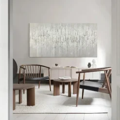 Large 3D Canvas Oil Painting handmade abstract painting handmade Wall Art Botanical Knife Painting Light Luxury oil painting for Living Room bedroom wall Decor