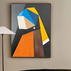 Large handmade Abstract Colorful Figurative Paintings On Canvas handmade Luxury Painting Picasso Style oil painting wall Art Textured Oil Acrylic Painting Wall Decor