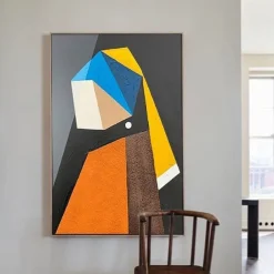 Large handmade Abstract Colorful Figurative Paintings On Canvas handmade Luxury Painting Picasso Style oil painting wall Art Textured Oil Acrylic Painting Wall Decor