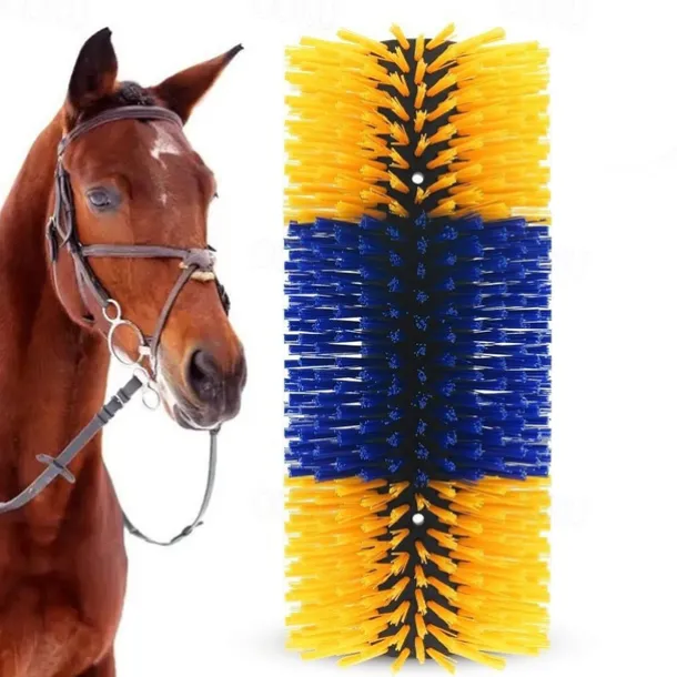 Large Size Hair Removal Brush For Horse Stable And Pasture, Horse Brushes Full Massage Grooming Brush For Horse