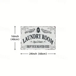 Laundry Mat Rug Kitchen Mat Non-Slip Oil Proof Rug Indoor Outdoor Mat Bedroom Decor Bathroom Mat Entrance Rug Door Mat