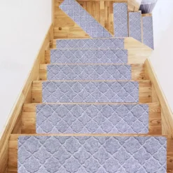 Leaf Carpet Stair Treads for Wooden Steps Stairs Carpet Tape Peel and Stick with Double Adhesive Tape