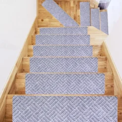 Leaf Carpet Stair Treads for Wooden Steps Stairs Carpet Tape Peel and Stick with Double Adhesive Tape