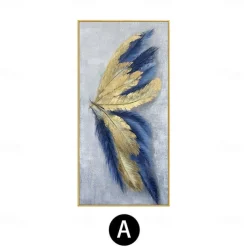 Leaf Oil Painting Hand-painted Butterfly Wall Decoration Modern Abstract Hanging Painting Wall Art Large Oil Painting For Home Decor