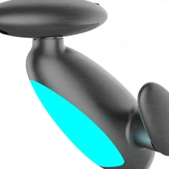 LED Bathroom Sink Faucet, Bathroom Faucet with Removable Sprayer, 4-in-1 Modern, Single Hole Bathroom Faucet, LED Light, Fountain Tap