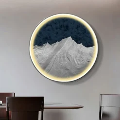 Led Painting Indoor Creative Modern Nordic Style Indoor Wall Lights Bedroom Dining Room Metal Wall Light IP20 110-120V 220-240V