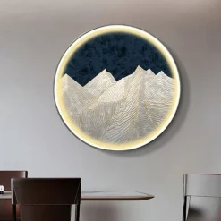 Led Painting Indoor Creative Modern Nordic Style Indoor Wall Lights Bedroom Dining Room Metal Wall Light IP20 110-120V 220-240V