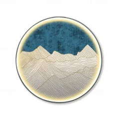 Led Painting Indoor Creative Modern Nordic Style Indoor Wall Lights Bedroom Dining Room Metal Wall Light IP20 110-120V 220-240V